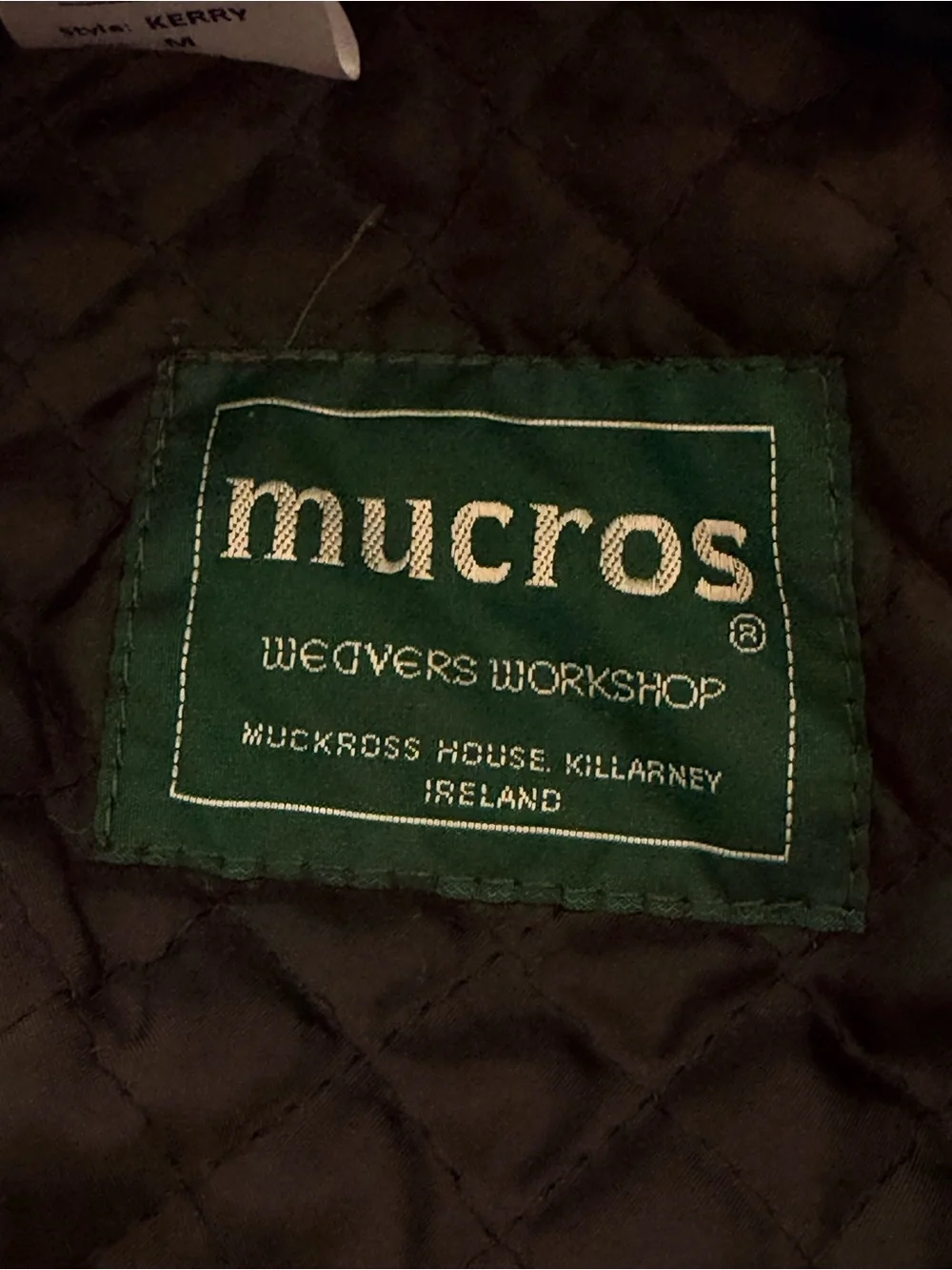 NWOT Mucros Kerry Irish Tweed Flat Cap 100% Wool Made in Ireland Newsboy M
